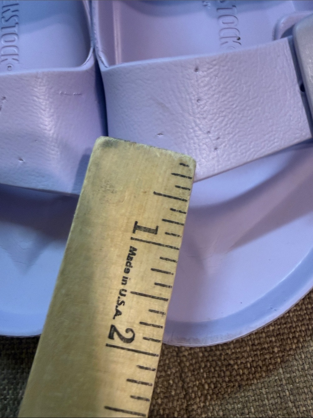 Birkenstock Arizona EVA Sandals in light purple - Picture 8 of 11